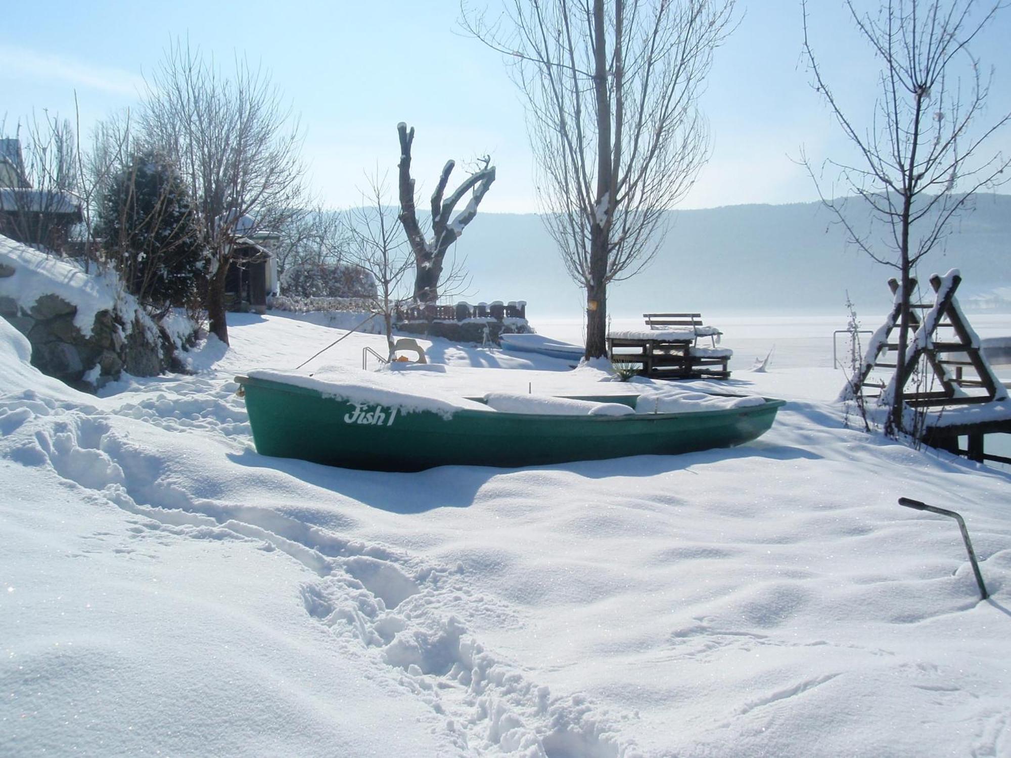 Ferienwohnungen Fischerhaus - Direkt Am See Millstatt Ngoại thất bức ảnh